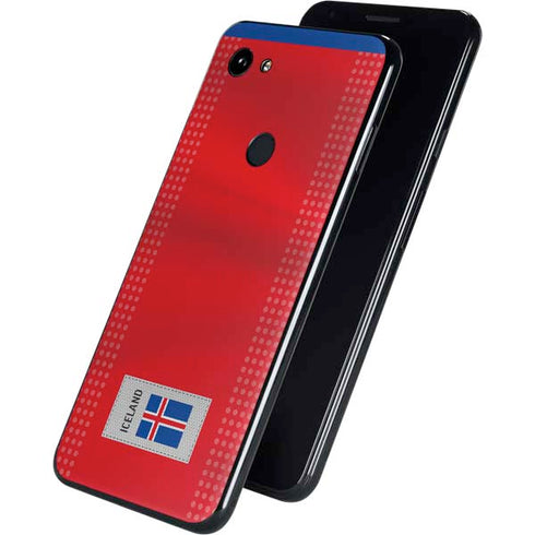 Iceland Soccer Flag Google Pixel 3a XL Skin